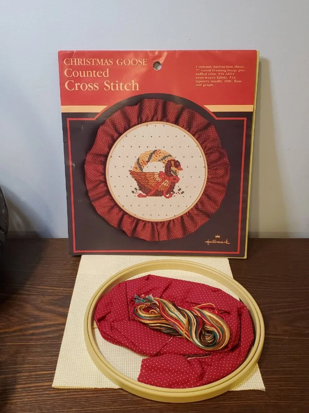 Christmas Goose Counted Cross Stitch Kit 7